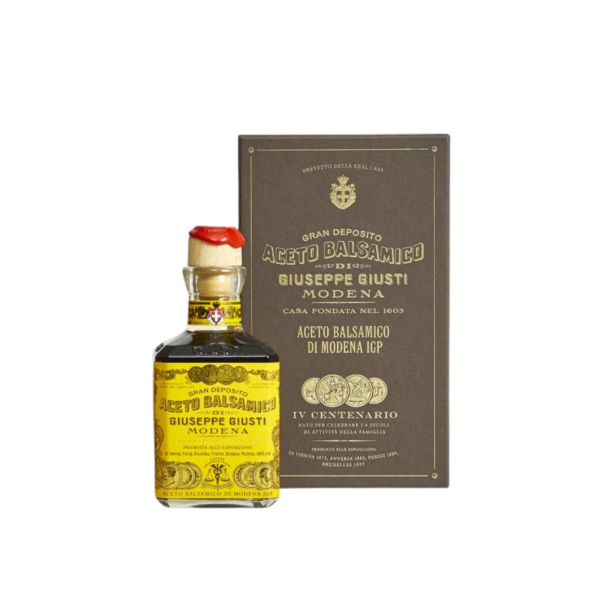 Aceto Balsamico 4 Medaillen Quarto Centenario Cubica mit...