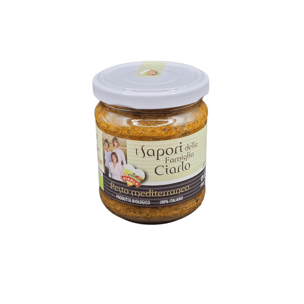 BIO Pesto mediterraneo 180 g IT BIO 013