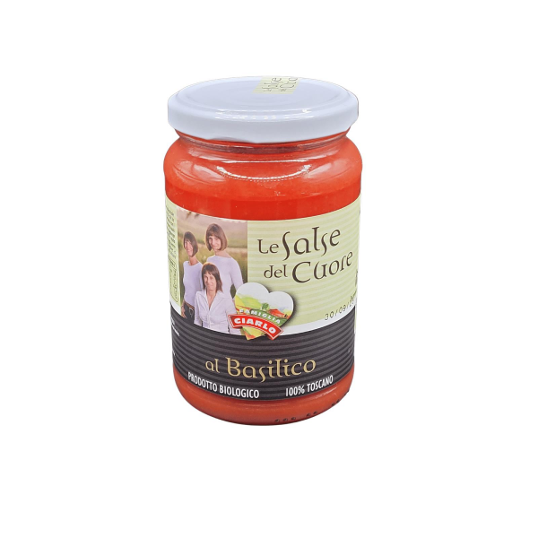 BIO Tomatensoße mit Basilikum 340 g IT BIO 013