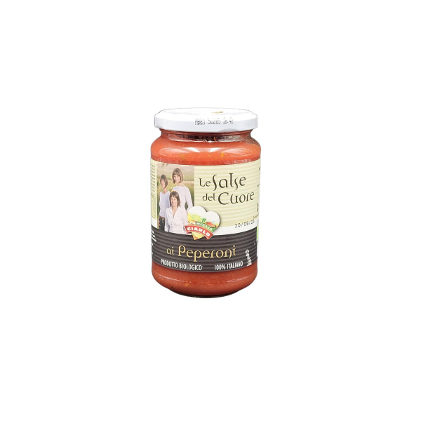 BIO Tomatensoße mit Peperoni 340 g IT BIO 013