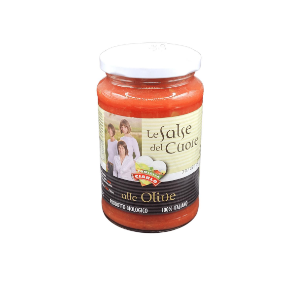 BIO Tomatensoße mit Oliven 340 g IT BIO 013