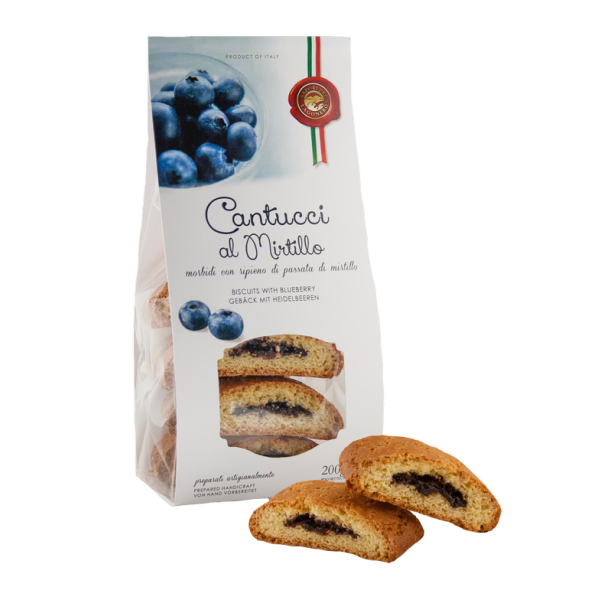 Cantuccini mit Schwarzbeeren 200 g
