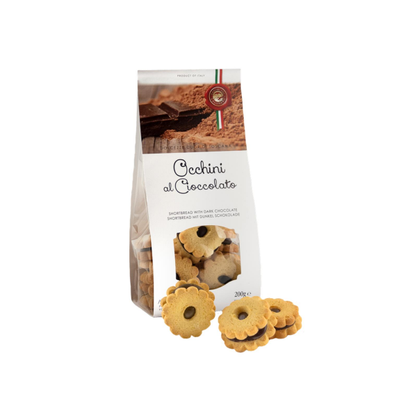 Occhini Spitzbuben mit Schokolade 200 g