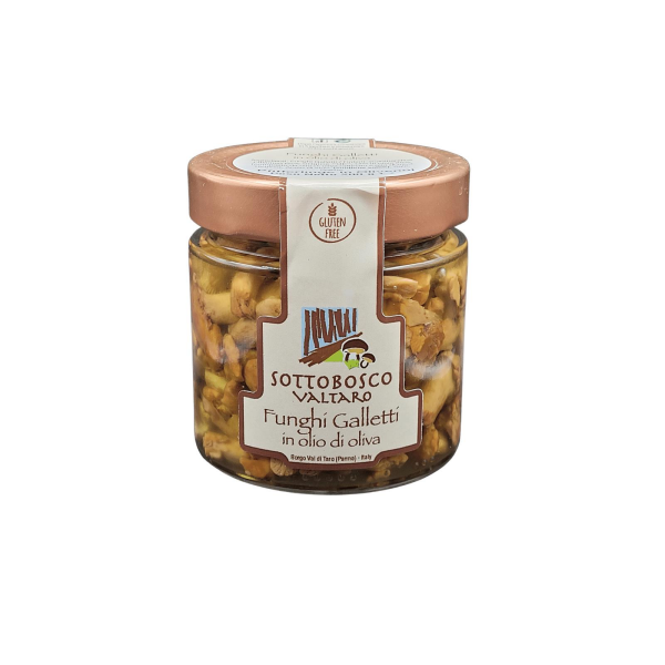 Pfifferlinge in Olivenöl 200 g