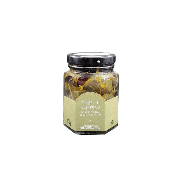 Kapernblätter in Extra Vergine Olivenöl 100 g